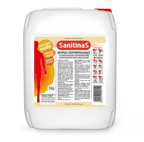 Mydło Dezynfekujące Sanitinas 5L.jpg