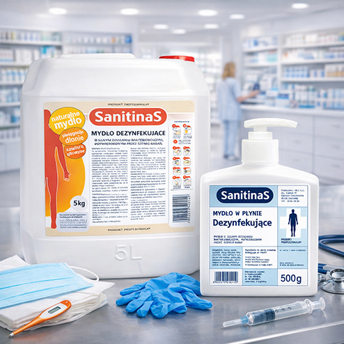 Mydło Dezynfekujące Sanitinas